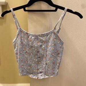 RSQ Woman’s print corset top